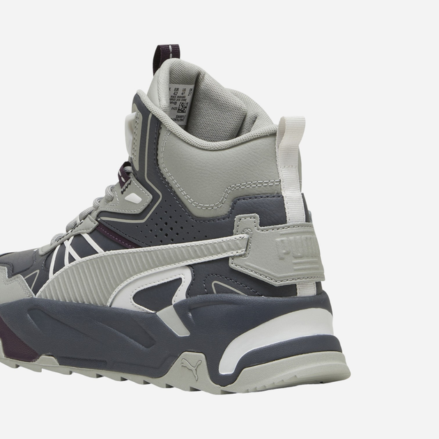 Чоловічі черевики високі Puma Trinity Mid Hybrid L 393985-10 40 (6.5UK) Сірі (4067979381673) - зображення 6