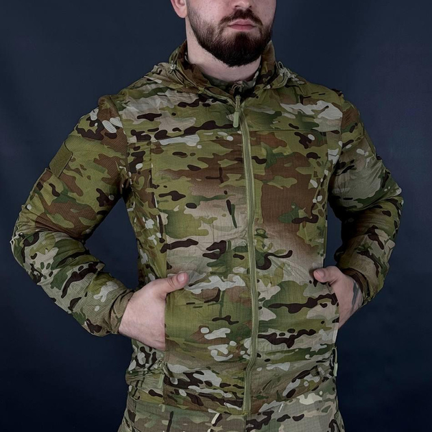 Влагоустойчивая куртка Tactical Skinsuits мультикам размер XS - изображение 1