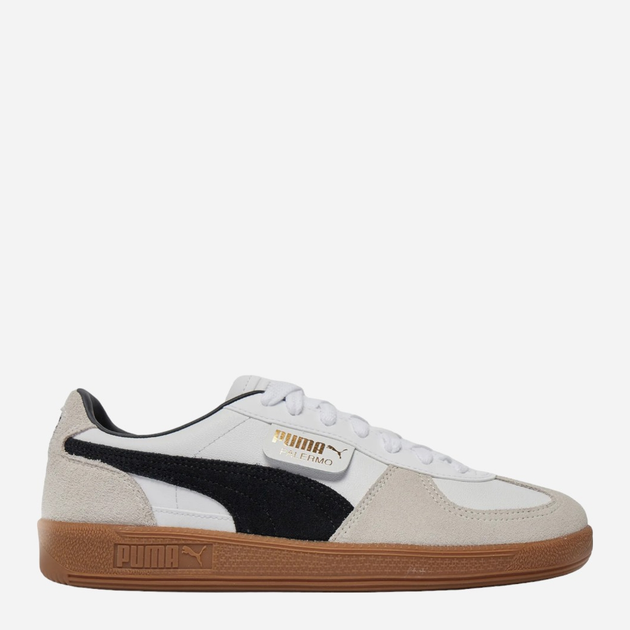 Tenisówki męskie do kostki Puma Palermo LTH 396464-01 46 (11UK) Biały/Beżowy (4099685703333) - obraz 1