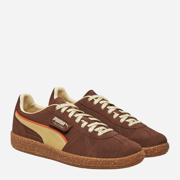 Tenisówki męskie do kostki Puma Palermo Cannoli 398382-02 43 (9UK) Kawowe (4067979445504) - obraz 2