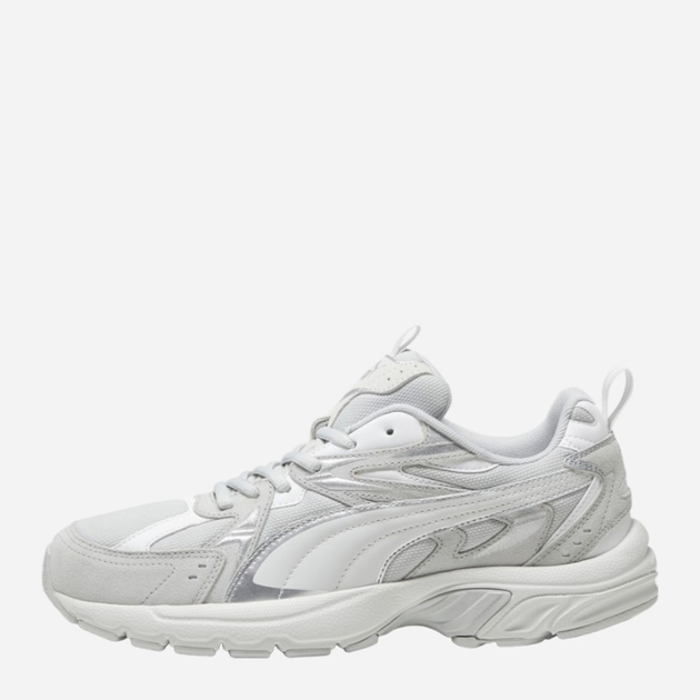 Buty sportowe męskie Puma Milenio Tech Suede 393489-02 42.5 (8.5UK) Białe (4099683182215) - obraz 3