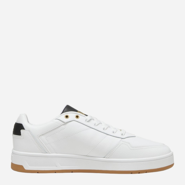 Tenisówki męskie ze skóry naturalnej Puma Court Classic Lux 395019-06 47 (12UK) Białe (4067979658706) - obraz 1