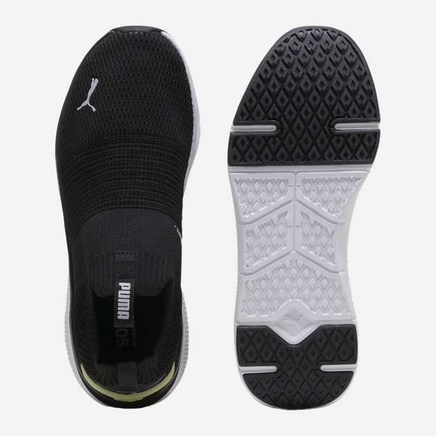 Жіночі кросівки для бігу Puma Softride Pro Echo Slip-On NM 309982-02 38.5 (5.5UK) Чорні (4099685864843) - зображення 4