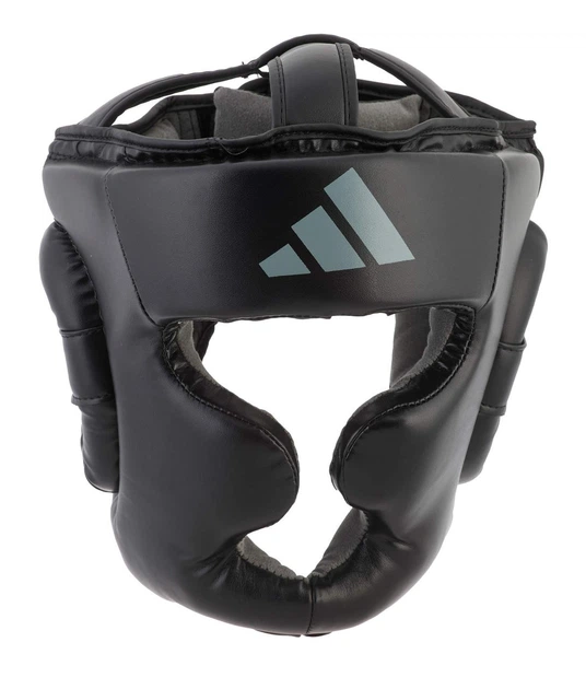 Боксерський шолом Adidas Speed Super Pro (ADISBHG041) Black/Silver M - зображення 2