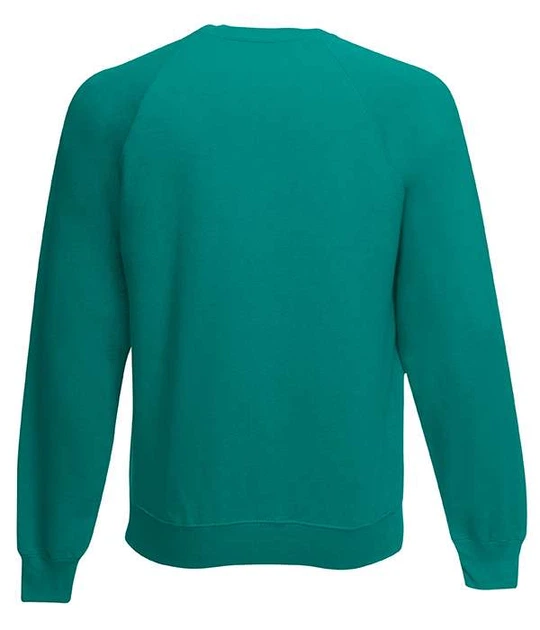 Світшот дитячий Fruit of the Loom Premium raglan sweat kids 164 см Смарагдовий (062033077164) - зображення 2
