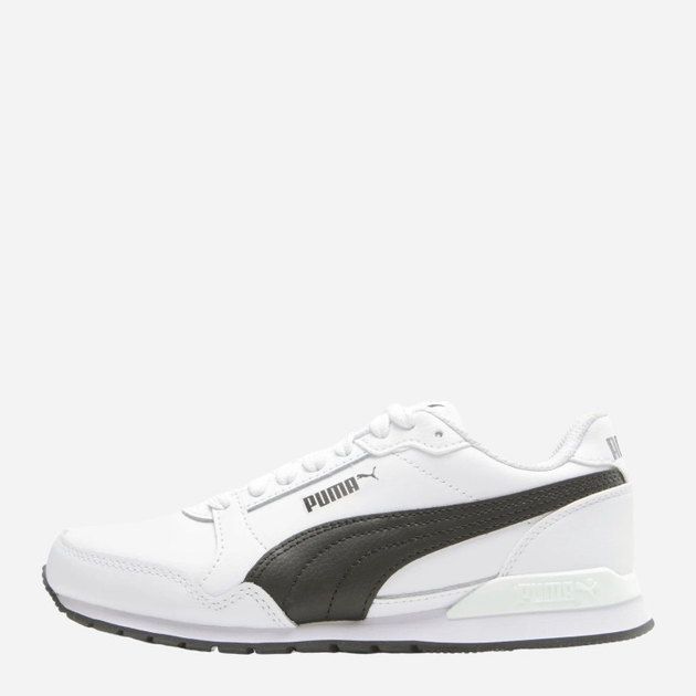Підліткові кросівки для дівчинки Puma ST Runner v3 L Jr 384904-07 37 (4UK) Білі з чорним (4065449542869) - зображення 3