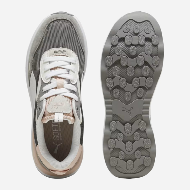 Buty sportowe damskie Puma Runtamed Platform 392324-09 36 (3.5UK) Szare (4099686270636) - obraz 4