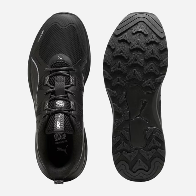 Buty do biegania męskie Puma Reflect Lite Trail 379440-06 47 (12UK) Czarne (4099685356515) - obraz 4