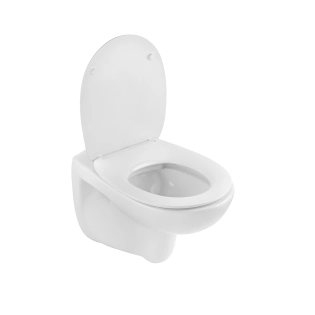 Унитаз подвесной безободковый Kroner Oker WHI533536 RIMLESS с сиденьем (KO533536WHIR) - изображение 3