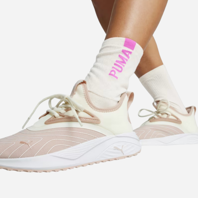 Buty sportowe damskie do kostki Puma Pacer Beauty 395238-02 37 (4UK) Pudrowe (4099686562014) - obraz 2