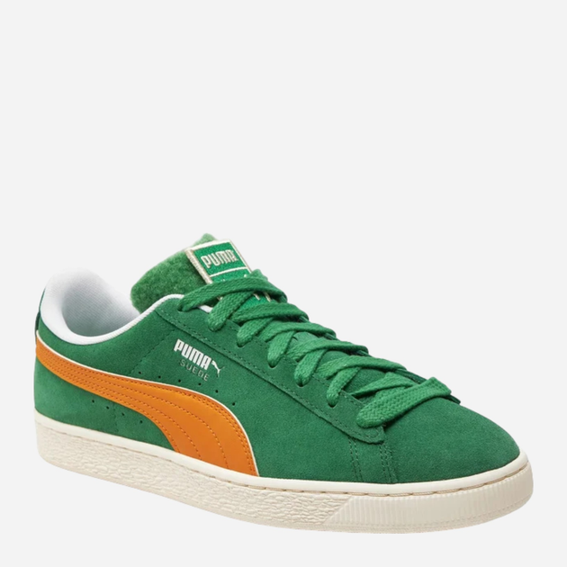 Tenisówki męskie do kostki Puma Suede Patch 395388-01 46 (11UK) Zielone (4099686227791) - obraz 2