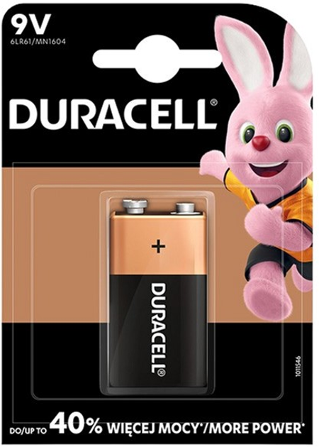 Bateria alkaliczna Duracell 6LR61 (5000394077225) - obraz 1