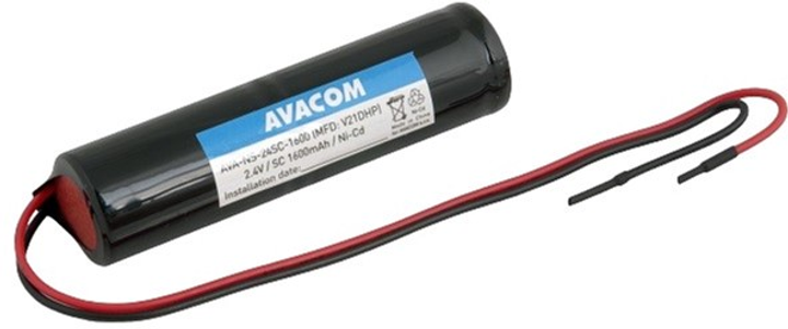 Акумулятор Avacom Ni-Cd 2.4V 1 600 mAh (AVA-NS-24SC-160) - зображення 1