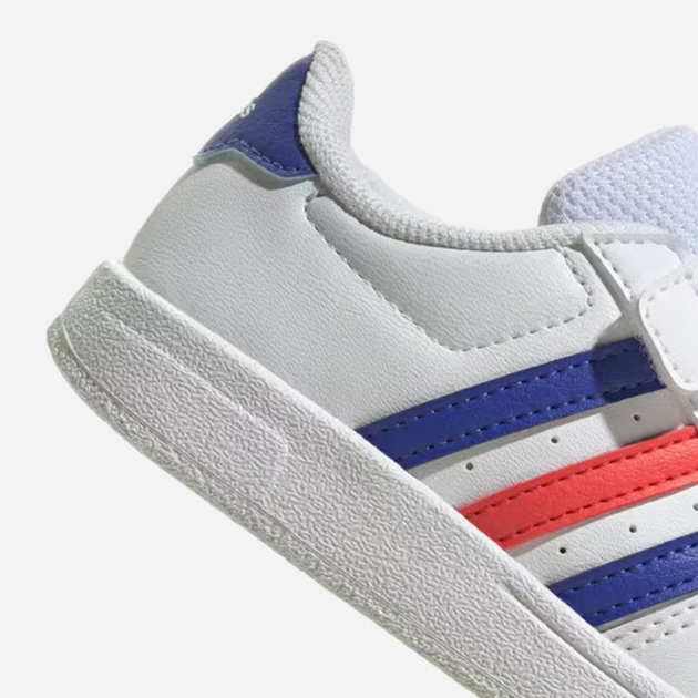 Дитячі кеди для хлопчика adidas Breaknet 2.0 CF I HP8971 24 Білі з синім і червоним (4066749944650) - зображення 7