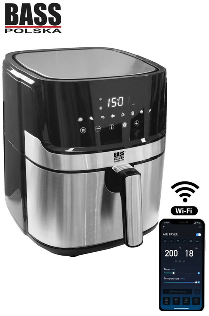 Frytkownica beztłuszczowa Bass Polska BH 10876 - obraz 3