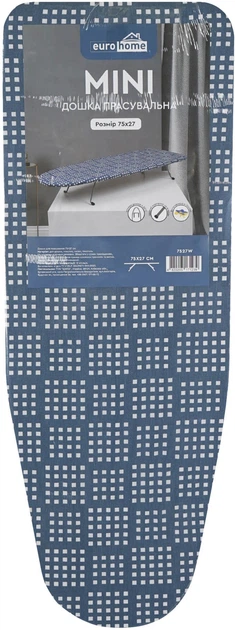 Гладильная доска EuroHome MINI 75 х 27 см (7527W) - изображение 9