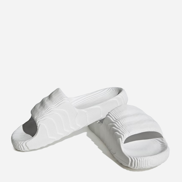 Чоловічі шльопанці для пляжу adidas Adilette 22 HQ4672 38 (5US) Білі (4066749534455) - зображення 2