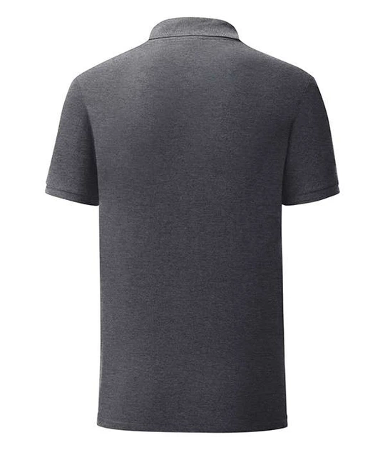 Футболка поло мужская Fruit of the Loom Iconic Polo XL Темно-cерый (0630440HDXL) - Фото 2 Футболка поло мужская Fruit of the Loom Iconic Polo XL Темно-cерый (0630440HDXL) - изображение 2