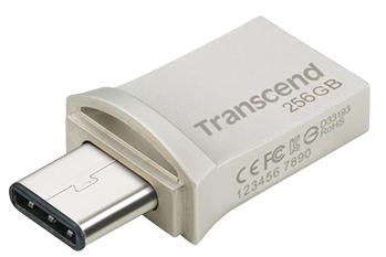 Flash Drive Transcend JetFlash 890 256GB Silver (TS256GJF890S) (6996989) - Фото 2 Flash Drive Transcend JetFlash 890 256GB Silver (TS256GJF890S) (6996989) - изображение 2
