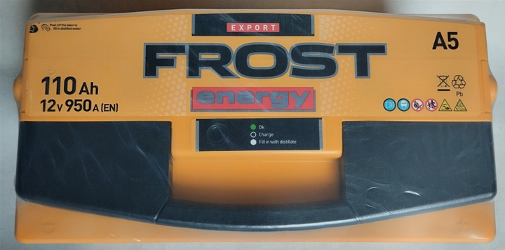Аккумулятор FROST ENERGY А5 110 Ач (-/+) 950 А 353x175x190 мм (FR110950) - изображение 2