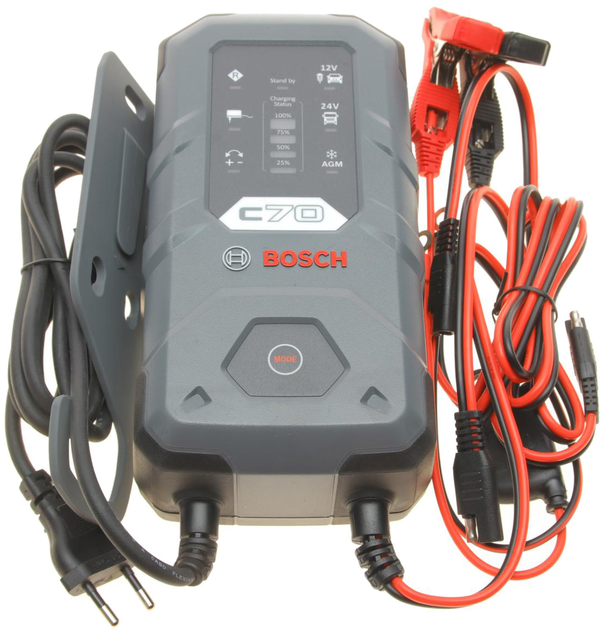 R̲O̲Z̲E̲T̲K̲A̲ | Зарядное устройство Bosch C70 12V/24V для аккум ...