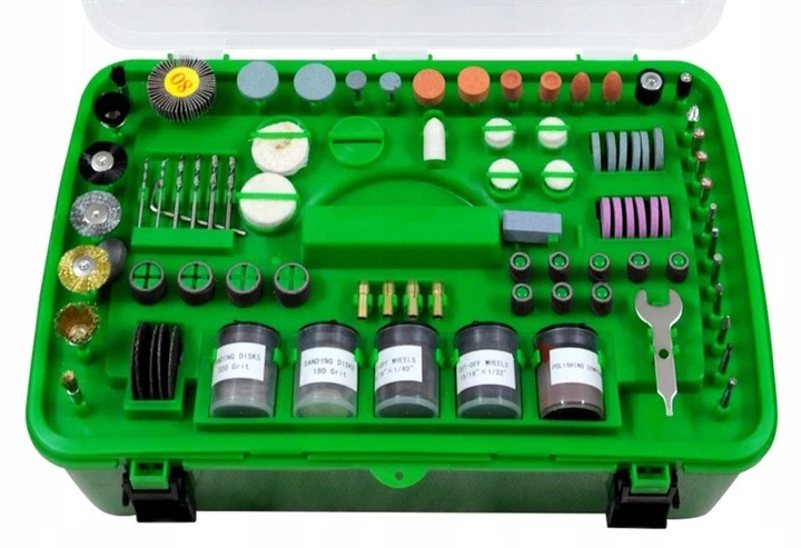 Набір полірувальна шліфмашина з аксесуарами Bass Polska 5072 170 Вт (5902067602287) - зображення 4