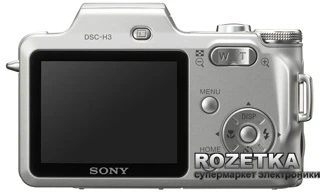 Фотоаппарат SONY DSC-H3 Silver купить на ROZETKA | Отличная цена