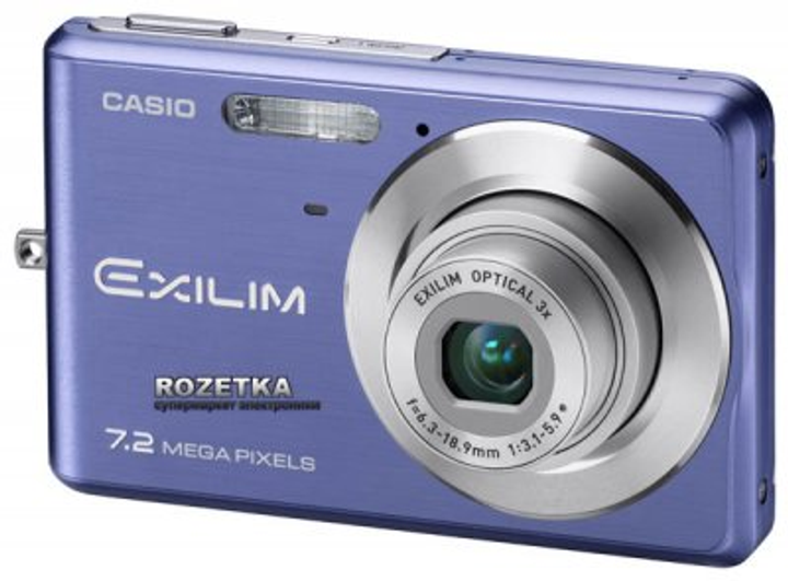 Фотоаппарат Casio Exilim EX-Z77 Blue купить на ROZETKA