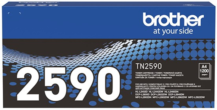 Тонер-картридж Brother TN2590 Black (4977766830331) - зображення 1