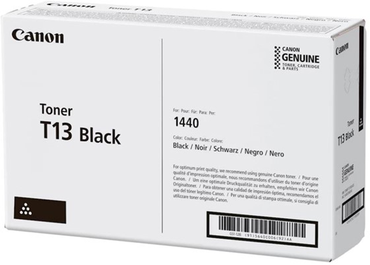 Toner Canon T13 BK Black (5640C006) - obraz 1