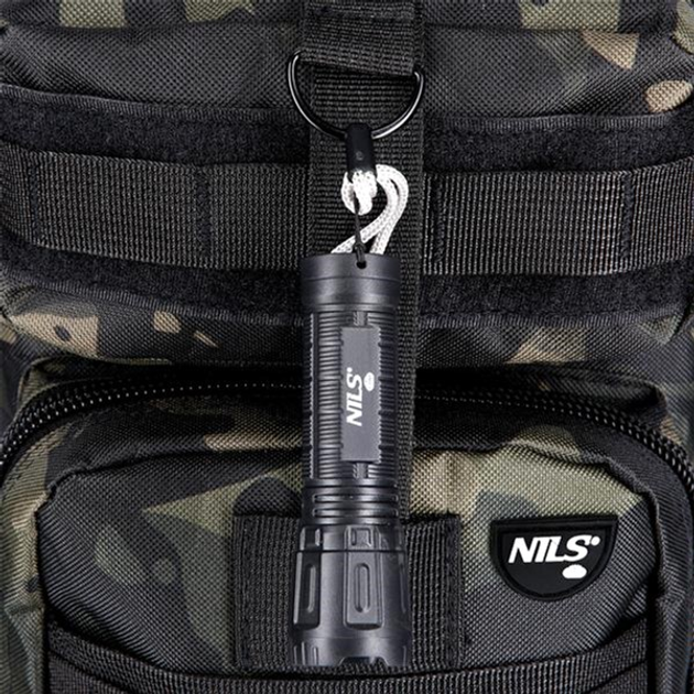 Plecak Nils Camp CBT7204 Defender Czarny Moro (5907695597301) - obraz 5