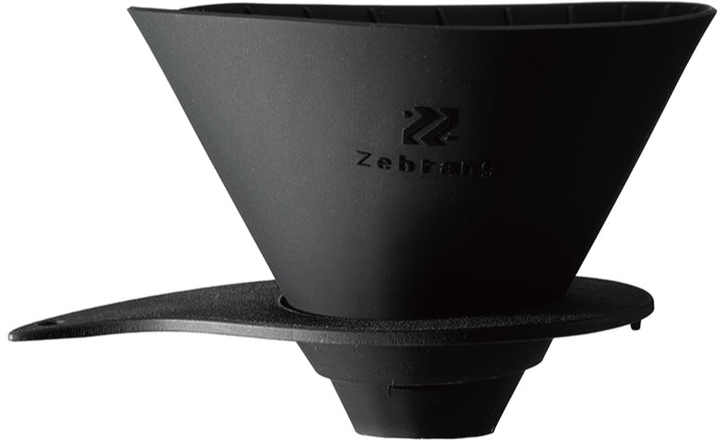 Dripper Hario Zebrang V60-01 Składany Czarny (4573533860565) - obraz 1