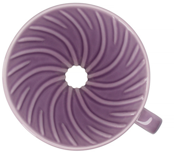 Dripper Hario V60-02 Ceramiczny Fioletowy (4977642730908) - obraz 4