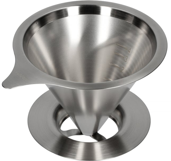 Dripper do kawy Hario V60-01 Metalowy (4977642727960) - obraz 2