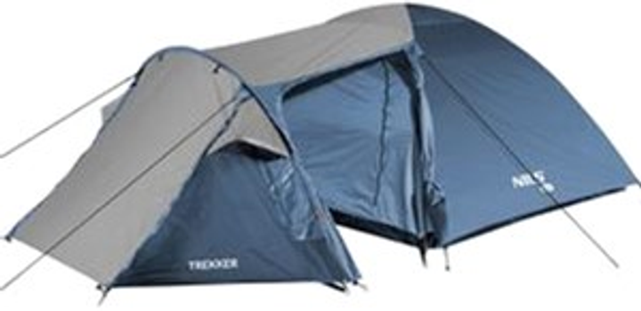 Кемпінговий намет Nils Camp NC6012 Блакитно-сірий (5907695518887) - зображення 3