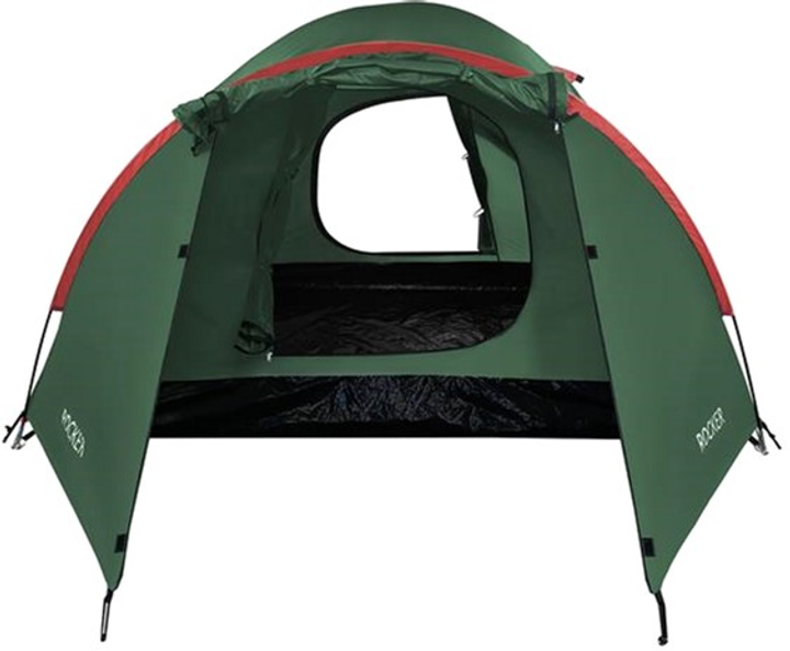 Кемпінговий намет Nils Camp NC6013 Зелено-червоний (5907695518900) - зображення 9