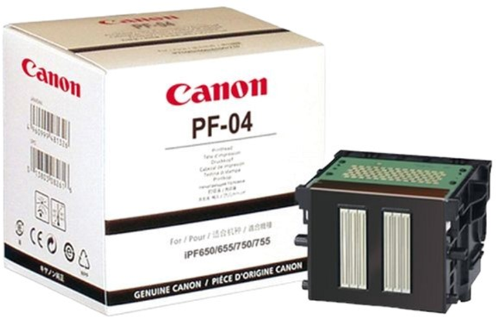 Друкувальна головка Canon PF-04 Чорна (3630B001) - зображення 1