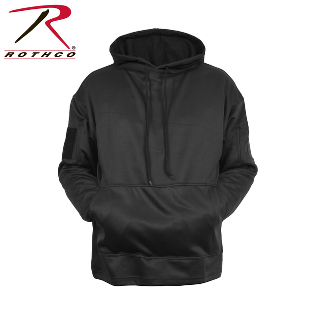 Толстовка худі Rothco тактична поліцейська з прихованим носінням Concealed Carry Hoodie Black XL - зображення 1