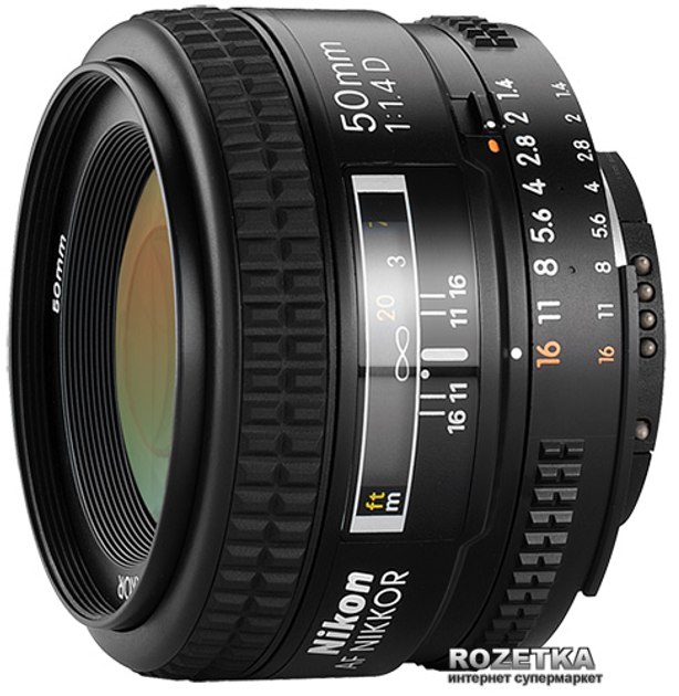 Nikon AF Nikkor 50mm f/1.4D – фото, отзывы, характеристики в