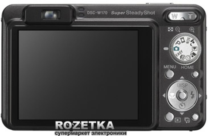 Фотоаппарат SONY DSC-W170 Black купить на ROZETKA | Отличная