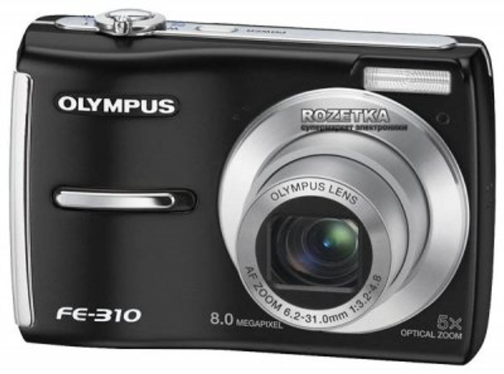 Фотоапарат Olympus FE-310 Black купити на ROZETKA | Чудова