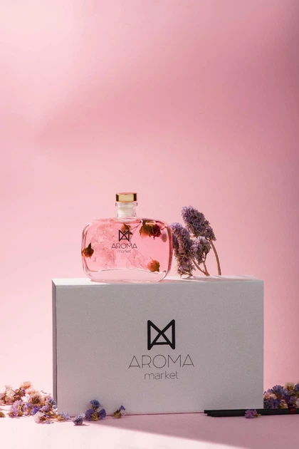 Аромат для дому Aroma Market Parfum Fleur narcotique 100 мл herb (pink) в подарунковій коробці - зображення 2