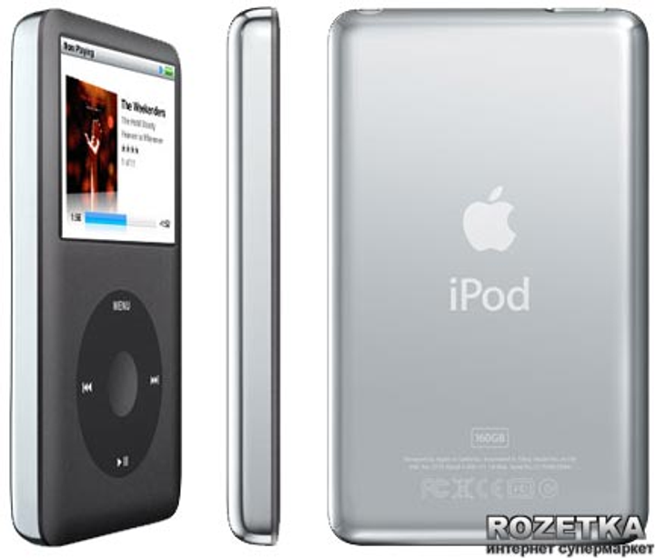 MP3-плеер Apple iPod classic 160GB Black (MC297QB/A) – фото, отзывы ...