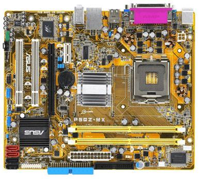 Материнская плата Asus P5GZ-MX (s775, 945GZ, PCI-Ex16, VGA) – фото ...