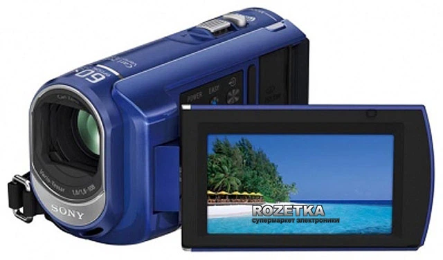 Відеокамера Sony DCR-SX40E Blue – фото, відгуки, характеристики в