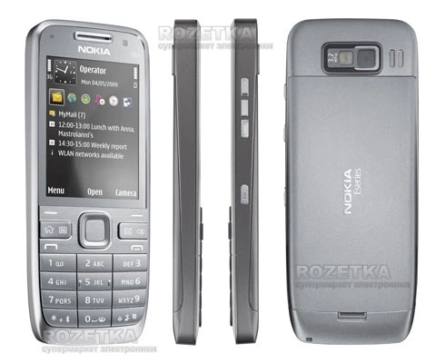 Мобильный телефон Nokia E52 Metal Aluminium - Фото 2 Мобильный телефон Nokia E52 Metal Aluminium - изображение 2