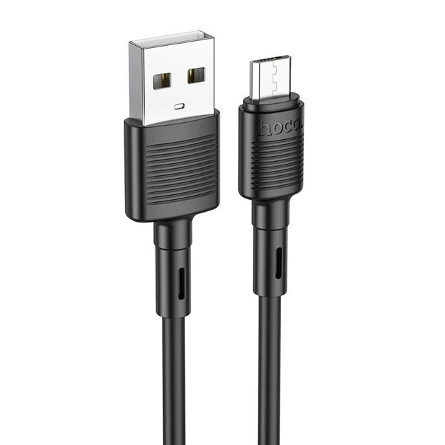Кабель HOCO Micro USB Victory charging data cable X83 | 1m, 2.4A | 4757552 - зображення 2