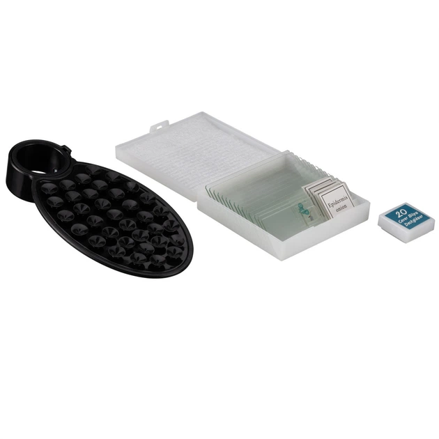 Микроскоп Bresser Erudit Basic Mono 40x-400x с адаптером для смартфона + кейс 5102100 4618894 - изображение 7