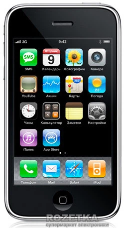 Мобільний телефон Apple iPhone 3G S 32 Gb White – фото, відгуки