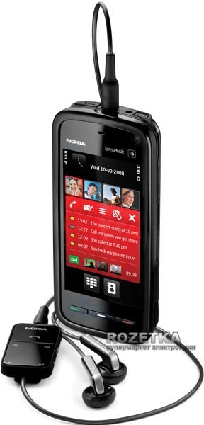 Мобильный телефон Nokia 5800 XpressMusic Black - Фото 3 Мобильный телефон Nokia 5800 XpressMusic Black - изображение 3